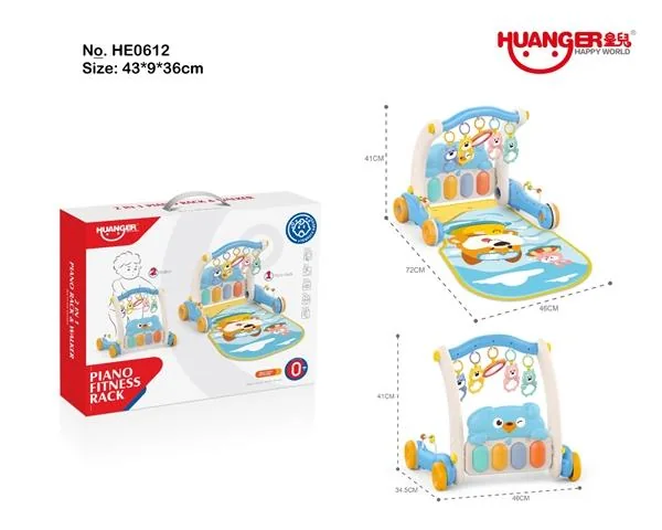 Blue Puppy Baby Kick & Play Piano Gym product reference for B2B toy buyers
