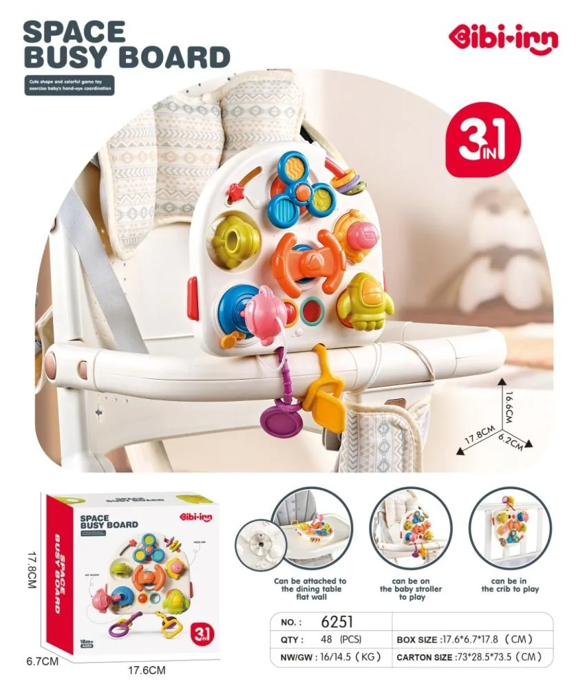 Space Busy Board product reference for B2B toy buyers