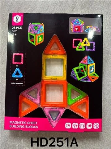 6.5 Magnetic Tiles, 26-Piece Set - Reference 03 product reference for B2B toy buyers