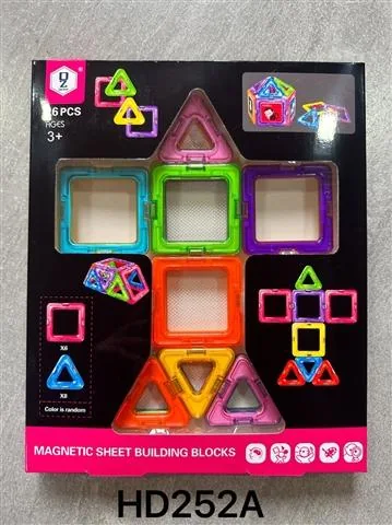 6.5 Magnetic Tiles, 26-Piece Set - Reference 04 product reference for B2B toy buyers