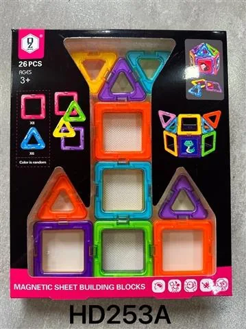 6.5 Magnetic Tiles, 26-Piece Set - Reference 05 product reference for B2B toy buyers
