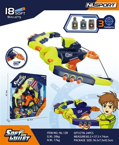 Crossbow soft bullet gun product reference for B2B toy buyers
