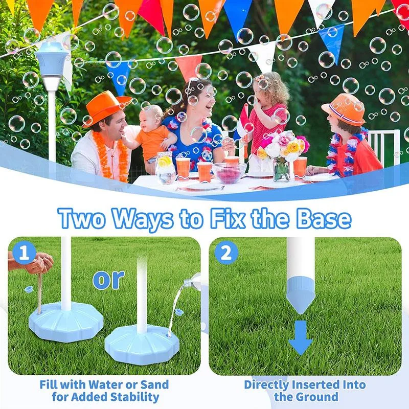 Motorize bubble machine with sound & light product reference for B2B toy buyers