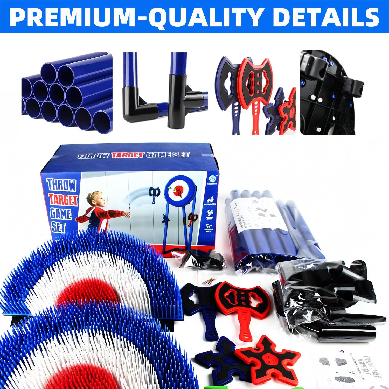 Throw target game set product reference for B2B toy buyers