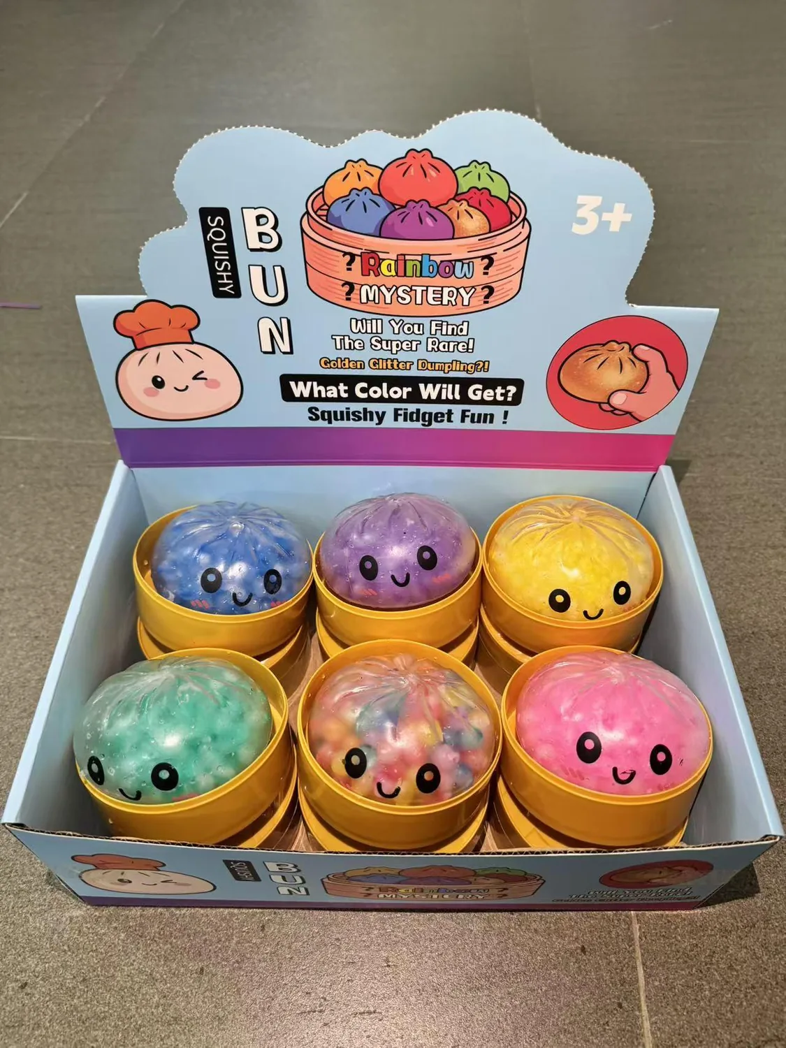 Water Beads Smiling Bun product reference for B2B toy buyers