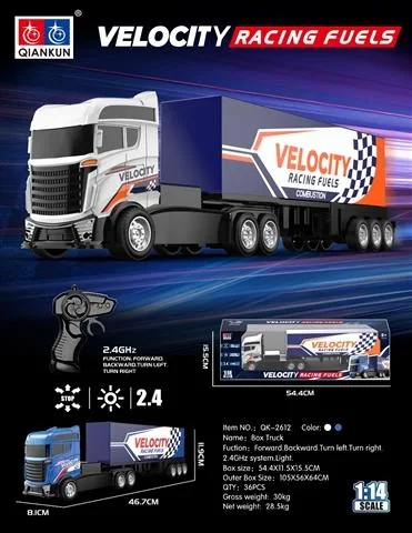 1:14 Sitong RC Tractor-Trailer Container Truck with Lights product reference for B2B toy buyers