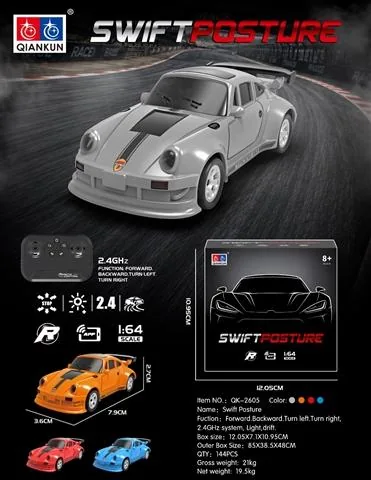 1:64 4WD Drift Simulation Race Car with Lights - Reference 03 product reference for B2B toy buyers
