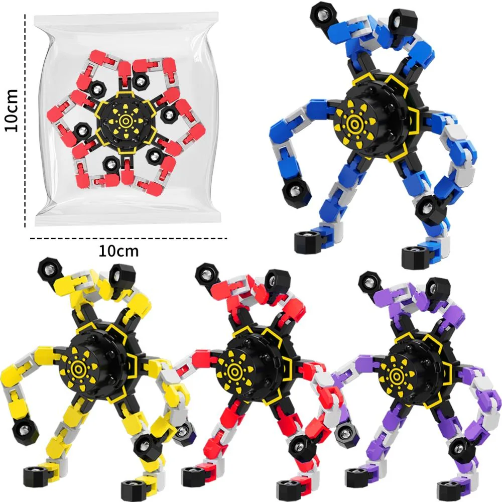 Brain-teaser toys, finger spinners, mechanical spinners, transforming spinners... product reference for B2B toy buyers