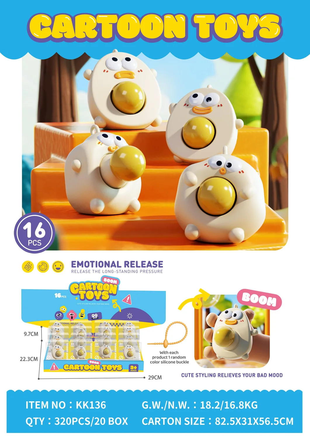Egg squish toy product reference for B2B toy buyers